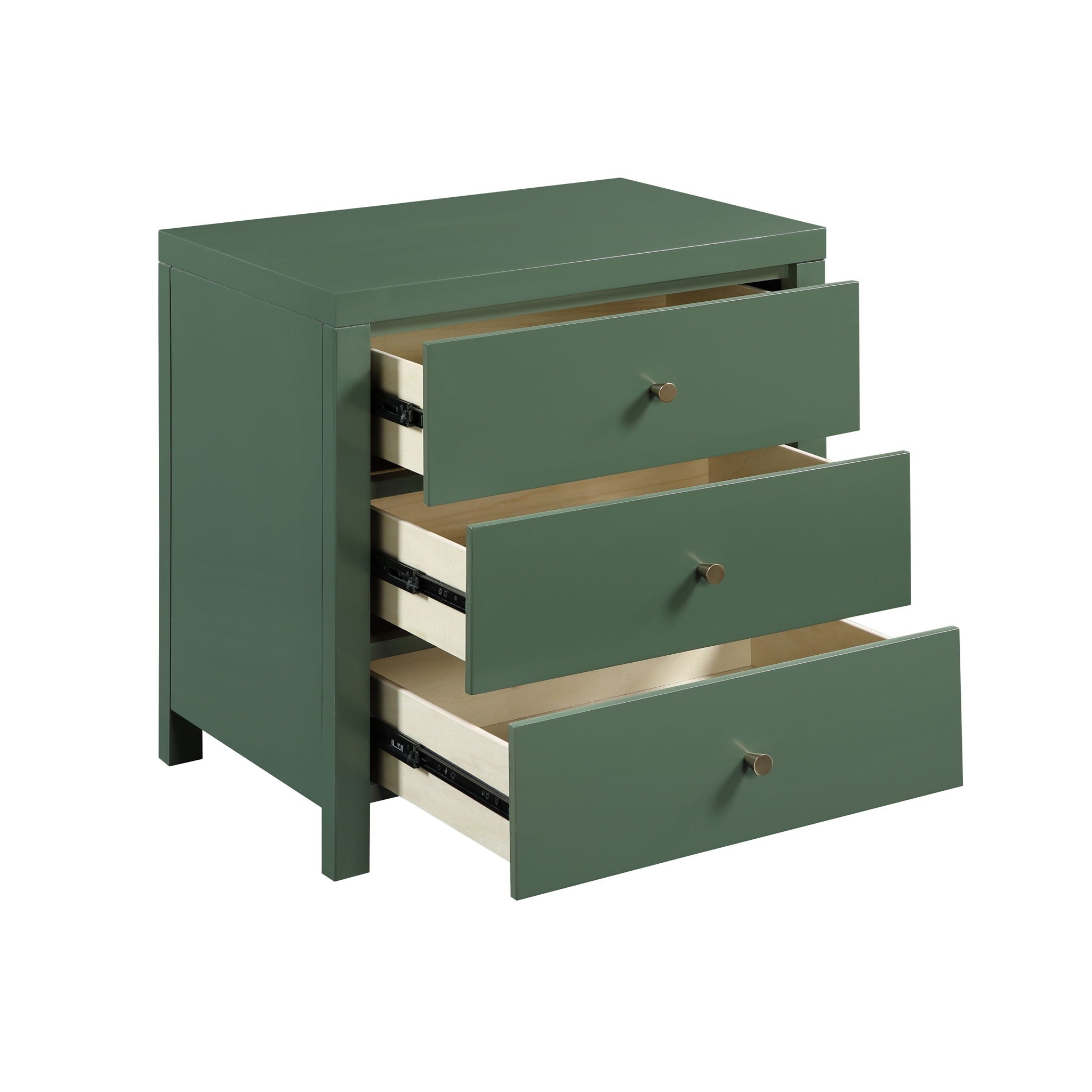 Nevarre - 3 Drawer Nightstand by HouseOfZazla