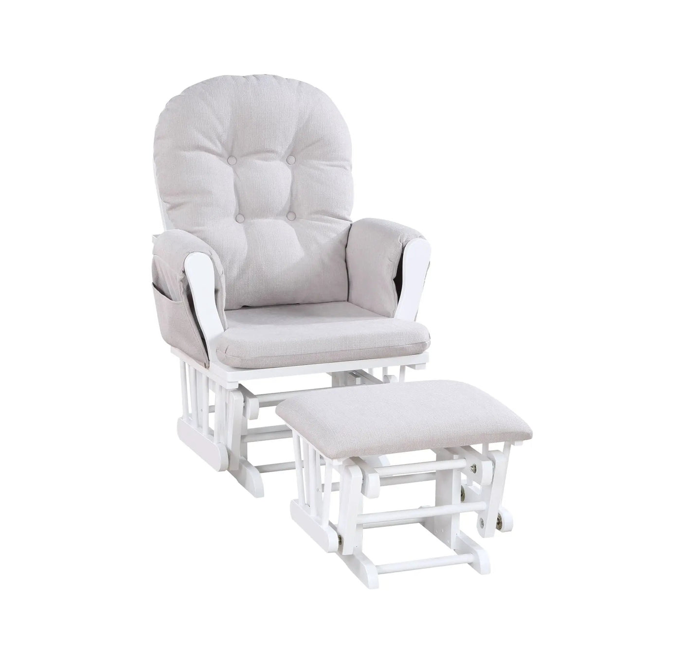 Mason - Comfortable Glider And Ottoman by Unique Piece Furniture