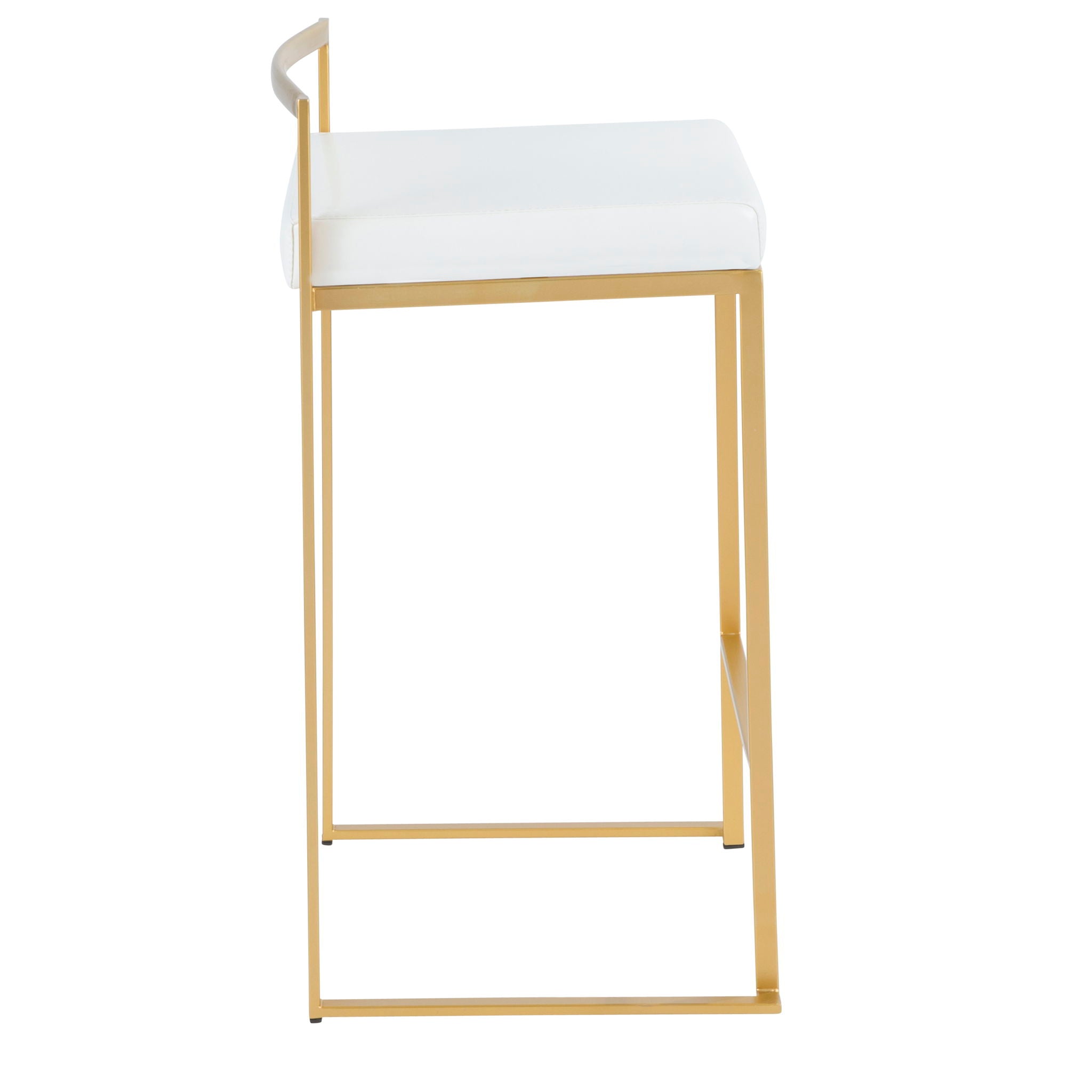 Fuji - Contemporary / Glam Design Counter Stool (Set of 2) by HouseOfZazla