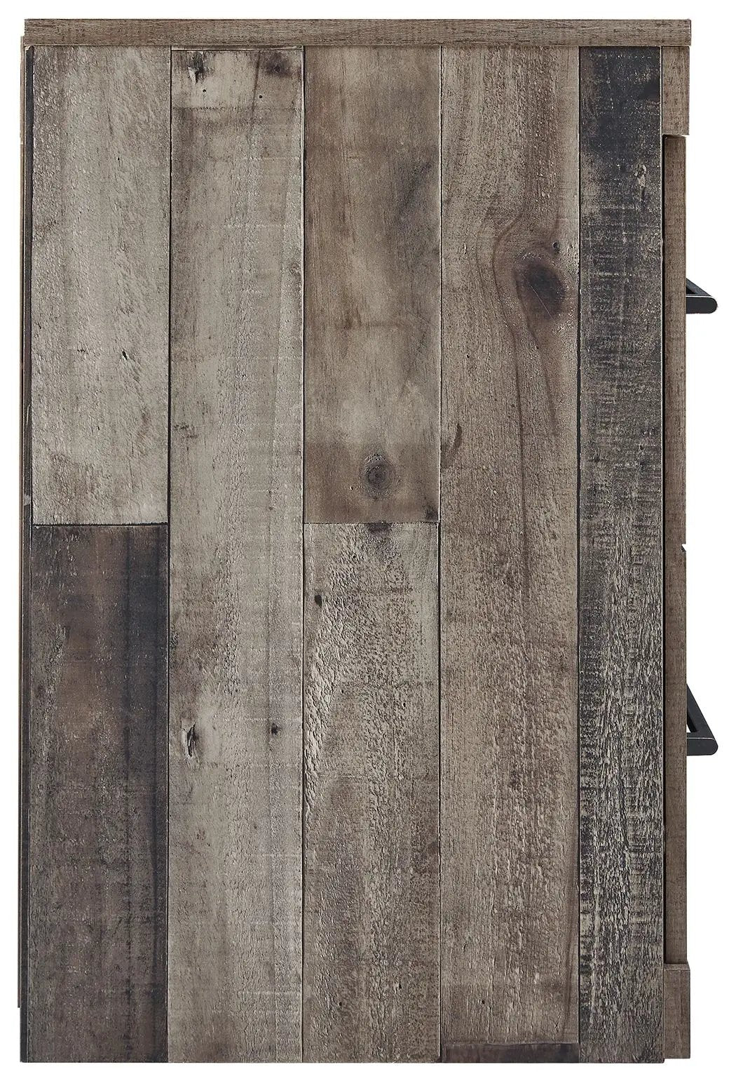 Derekson - LG TV Stand w/Fireplace Option - Multi Gray by Unique Piece Furniture