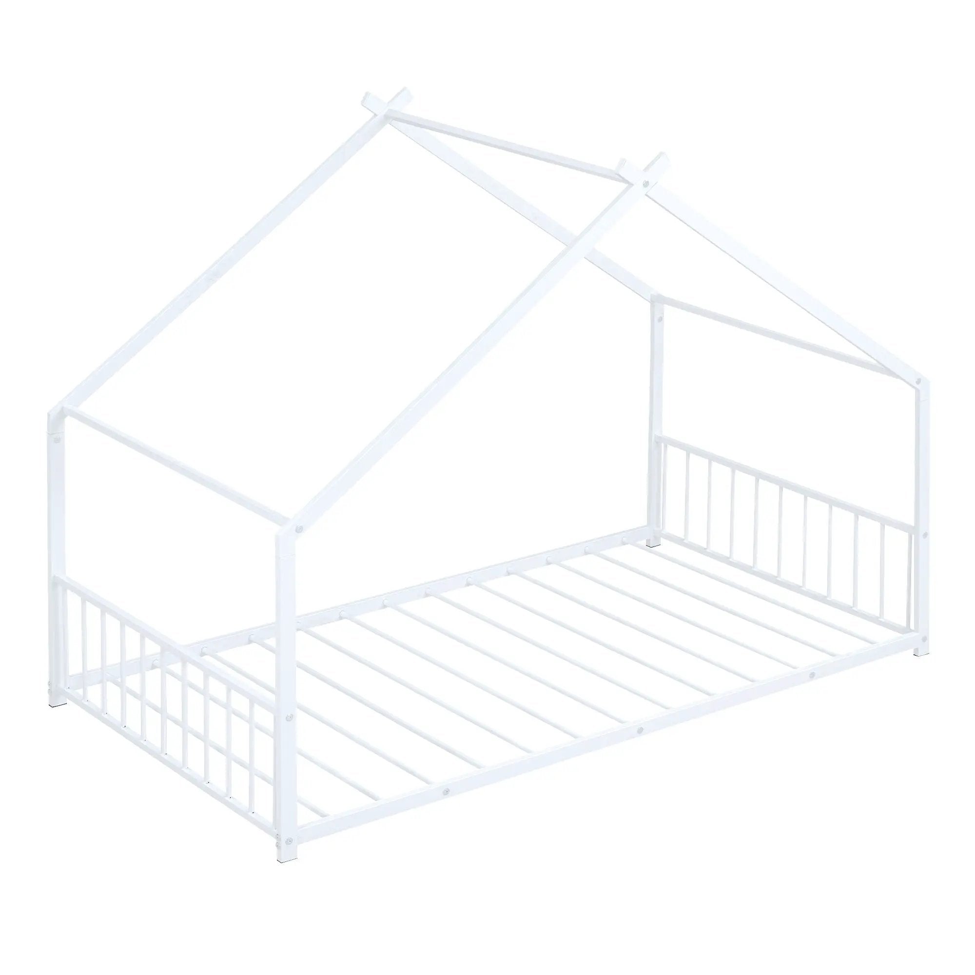 Metal House Bed by Unique Piece Furniture