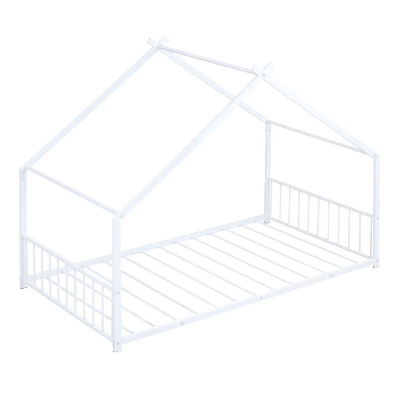 Metal House Bed by Unique Piece Furniture