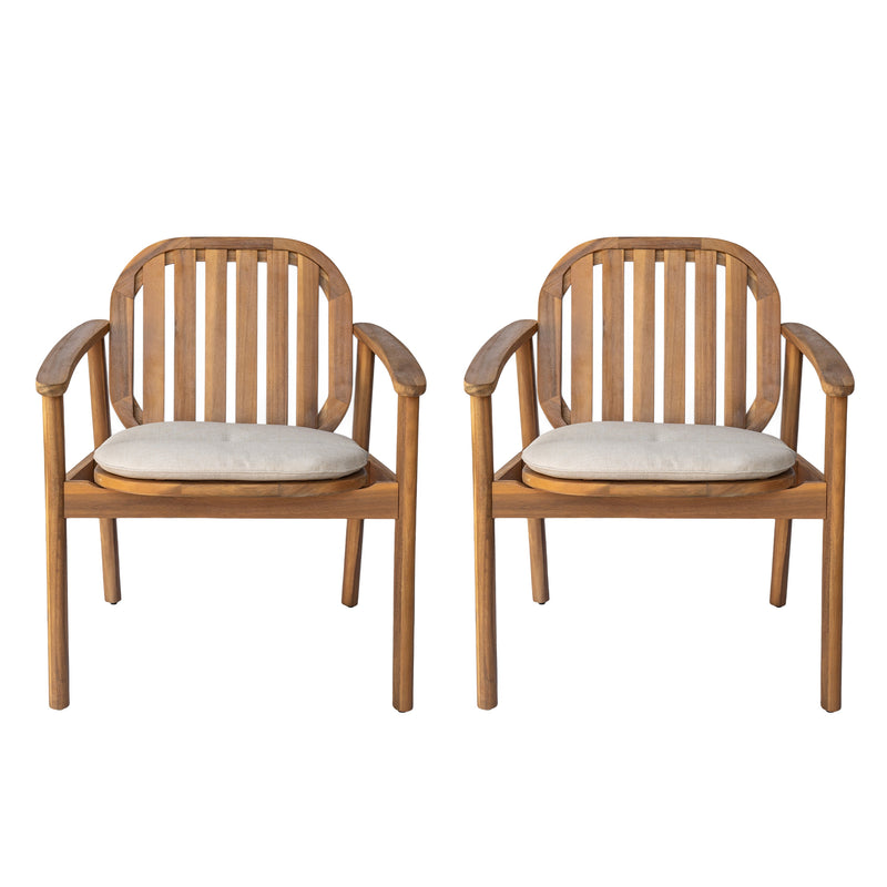 Meja Dining Chair With Cushion, Set of 2 by HouseOfZazla