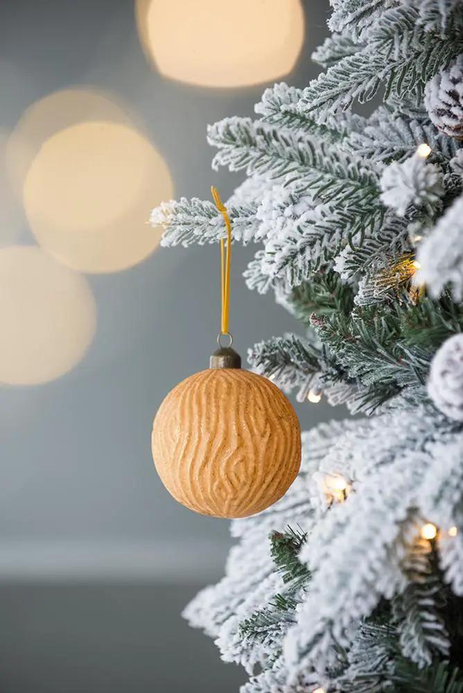 Christmas Ball Glass Decorative Hanging Ball Christmas Tree Ornaments For Holiday Party Decorations by HouseOfZazla
