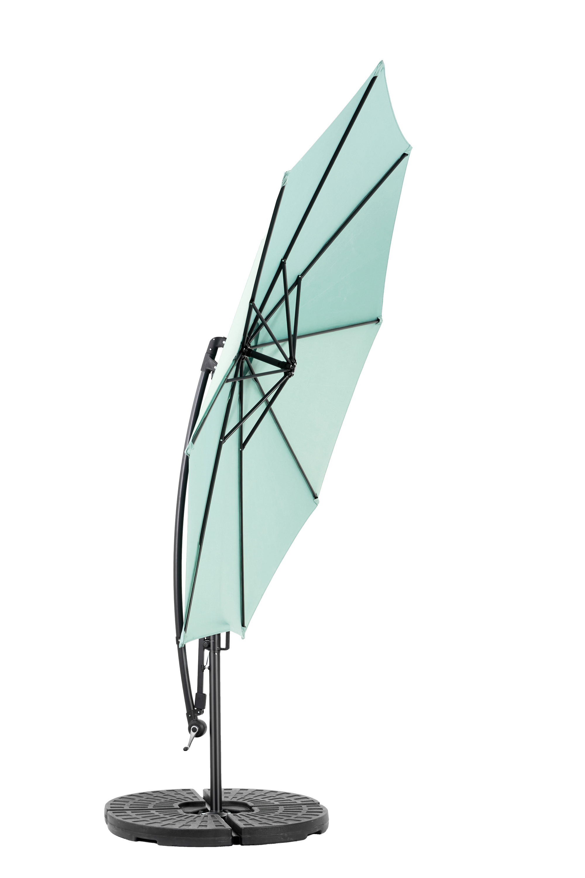 Best Choice Products 10ft Offset Hanging Market Patio Umbrella (No Base) by HouseOfZazla