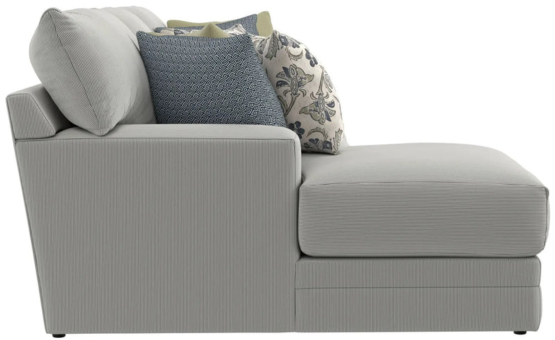 Stockbridge - Sectional With Comfort Coil Seating And 9 Accent Pillows Included by Unique Piece Furniture