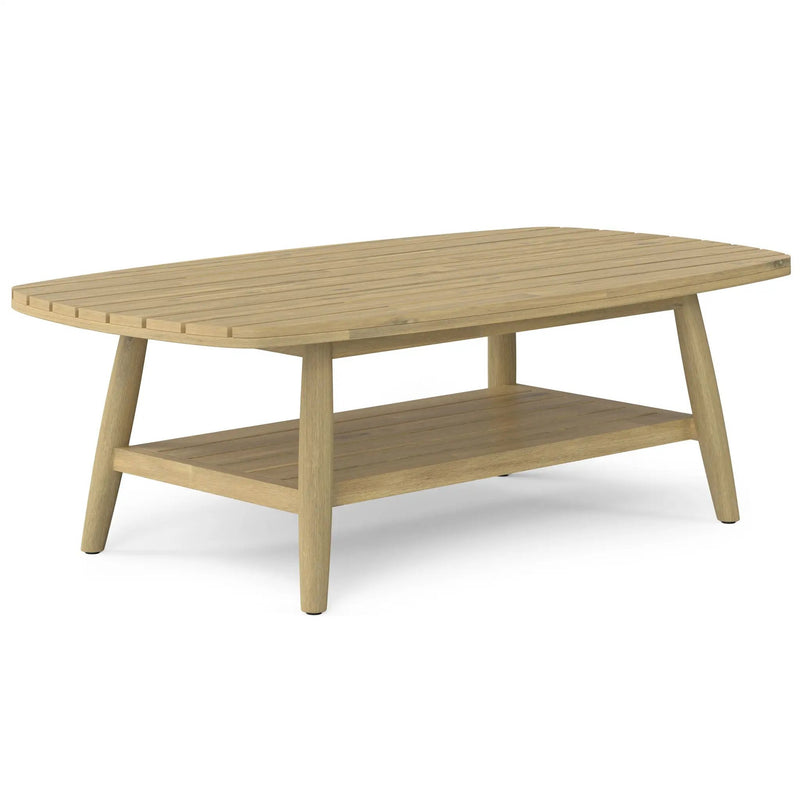 Bayshore - Outdoor Coffee Table - Light Teak by Unique Piece Furniture