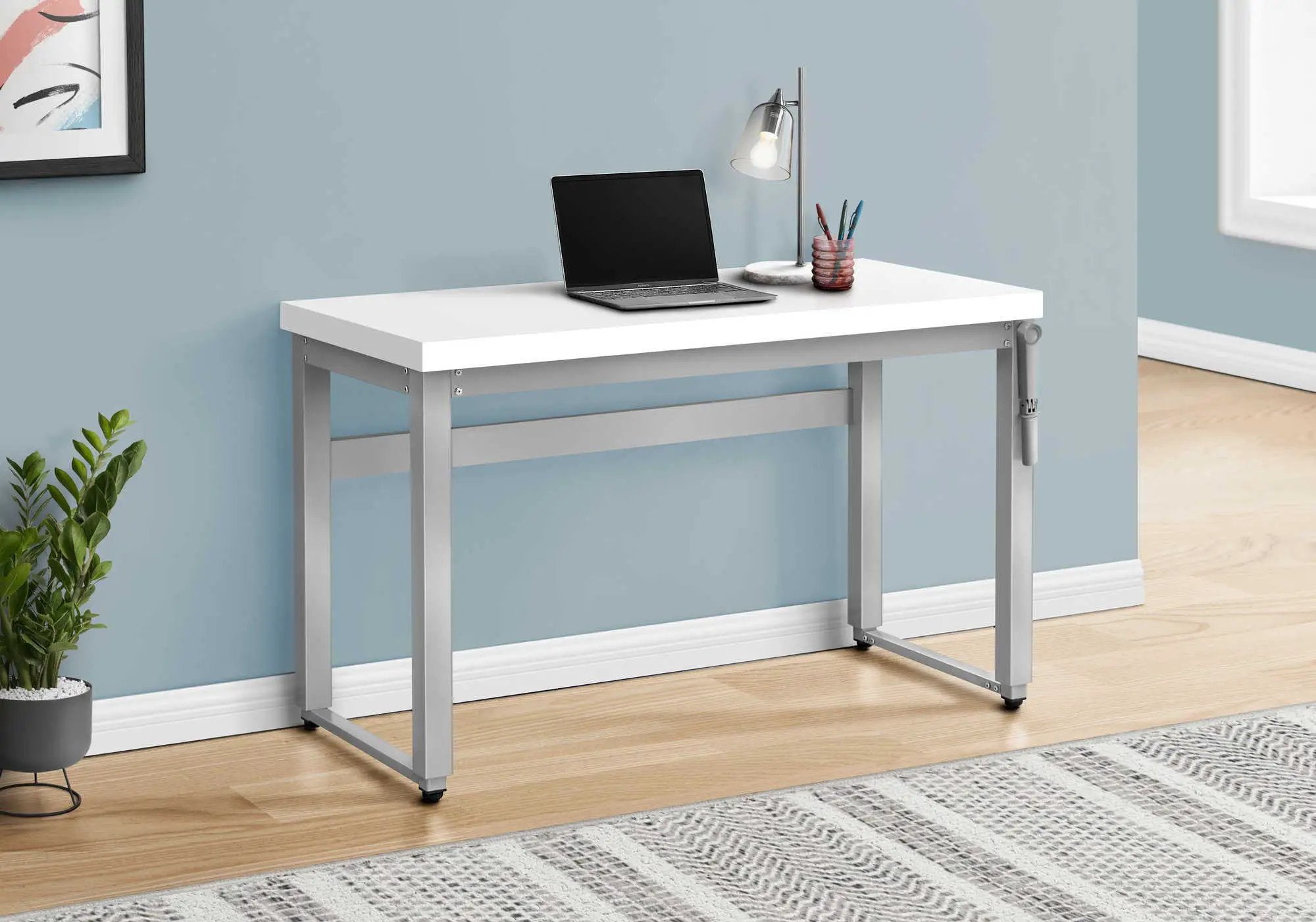Computer Desk Home Office, Standing, Adjustable, Laptop by Unique Piece Furniture