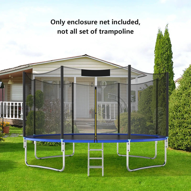 8 Feet Trampoline Safety Replacement Protection Enclosure Net by DirectDeals