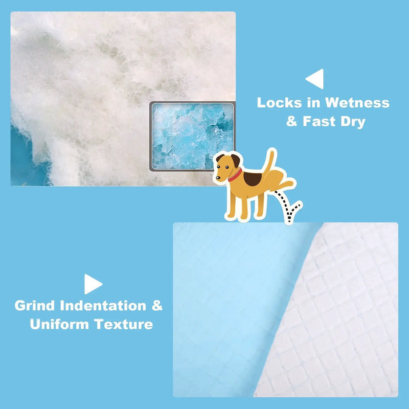 200 Pieces 24 x 24 Inch Pet Wee Pee Piddle Pad by DirectDeals