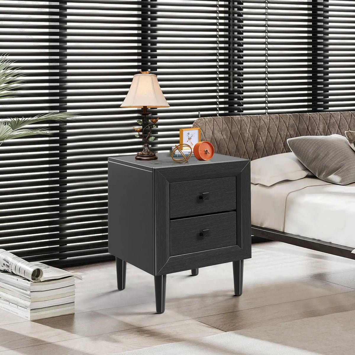Multipurpose Retro Bedside Nightstand, photo 6 of 10