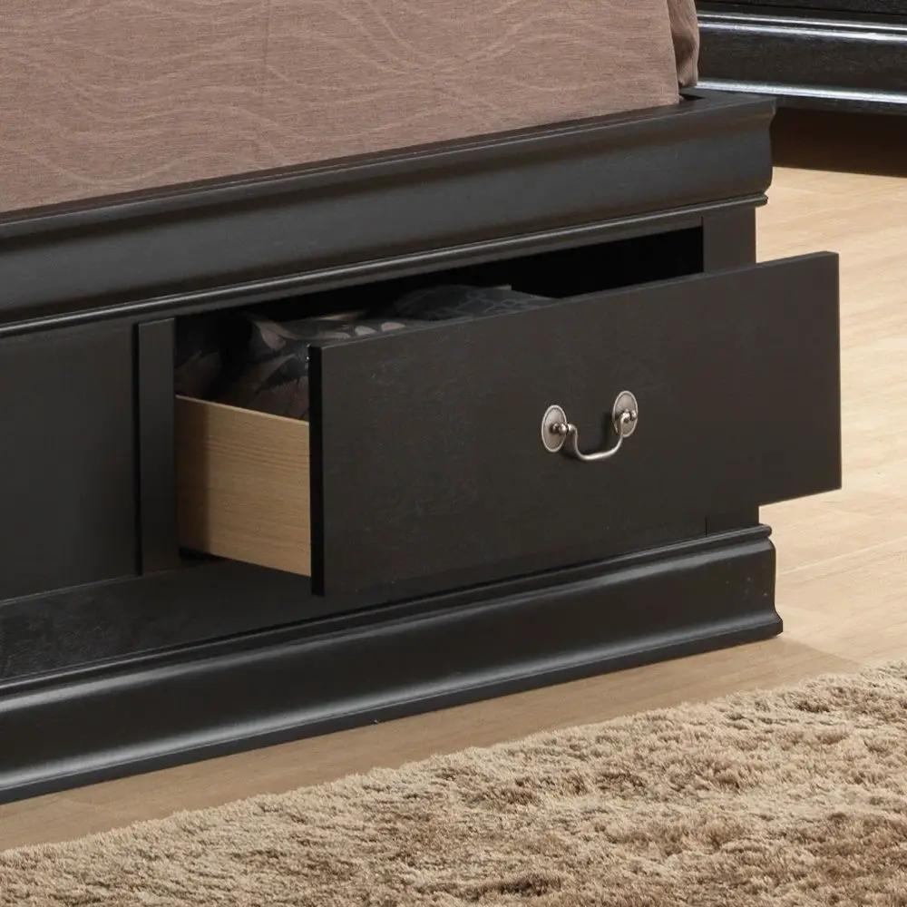 Traditional Style Bookcase Storage Bed by Unique Piece Furniture