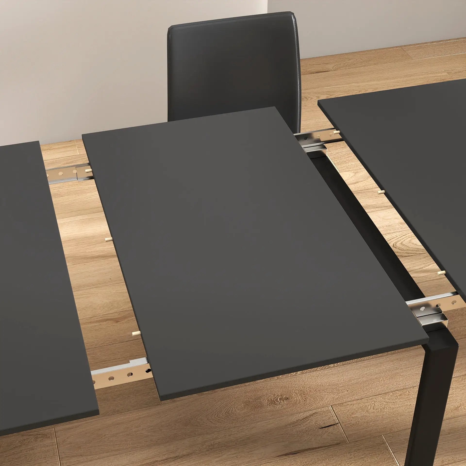 Modern Multifunctional Extendable Dining Table with Outlet by HouseOfZazla