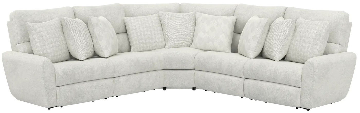Majesty - Deep Seating Power Reclining Sectional by Unique Piece Furniture
