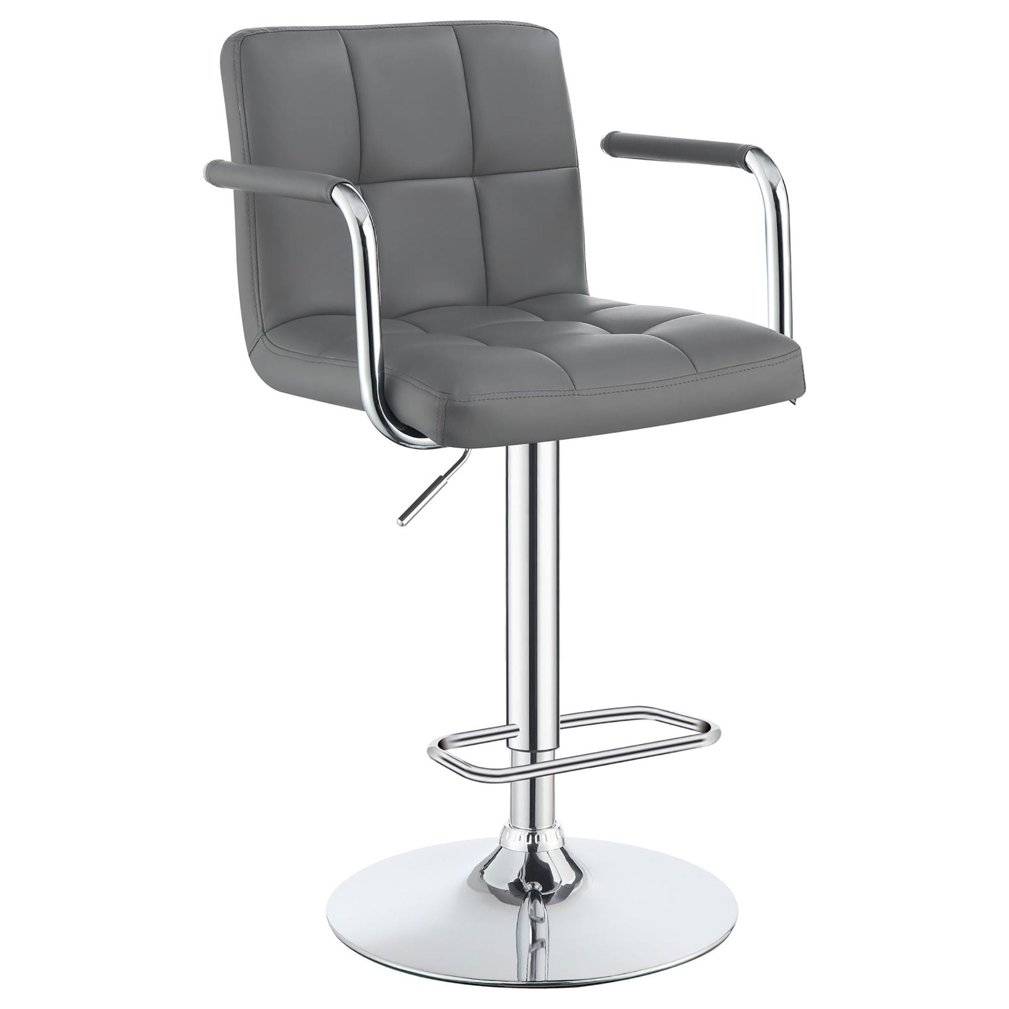 Adjustable Bar Stool With Hydraulic Height Adjustment by HouseOfZazla