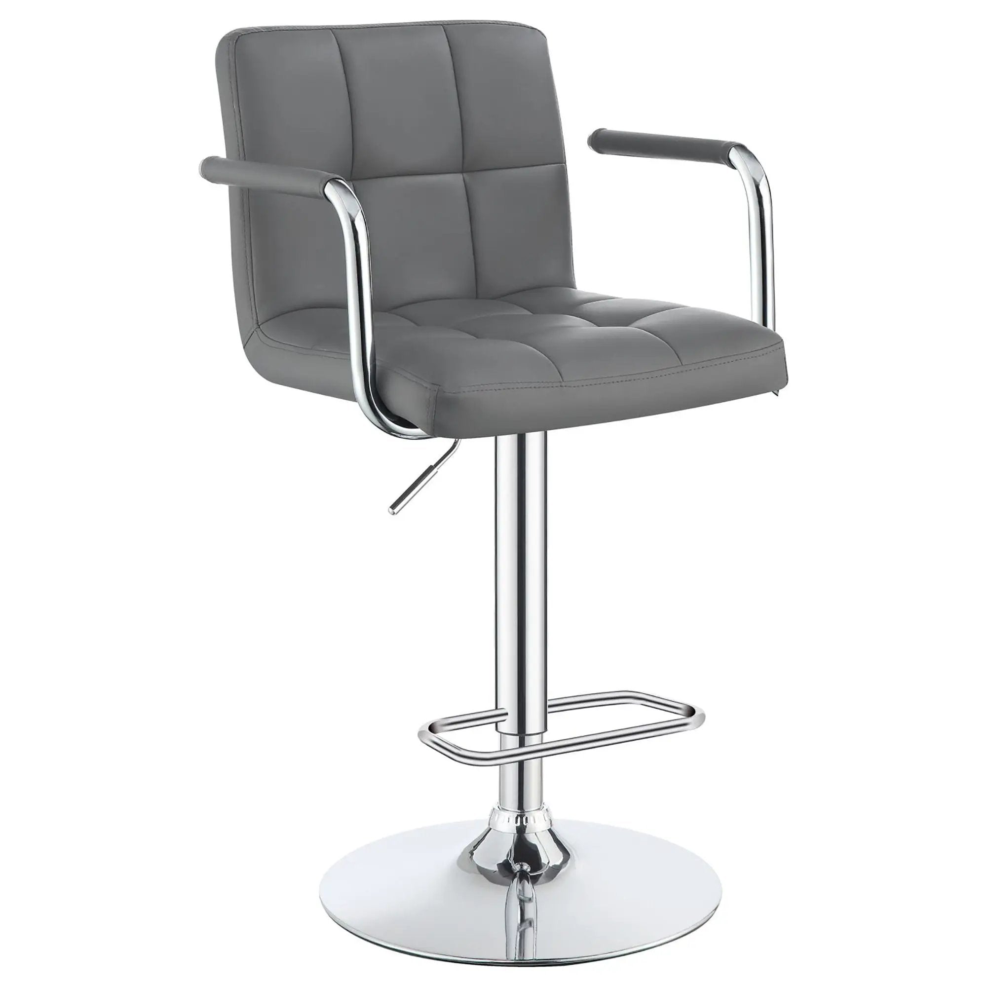 Adjustable Bar Stool With Hydraulic Height Adjustment by HouseOfZazla