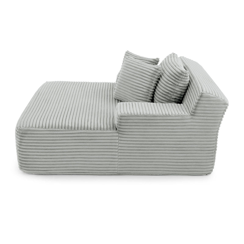 Modern Single Lazy Sofa Lounge Chair With High Density Foam by HouseOfZazla