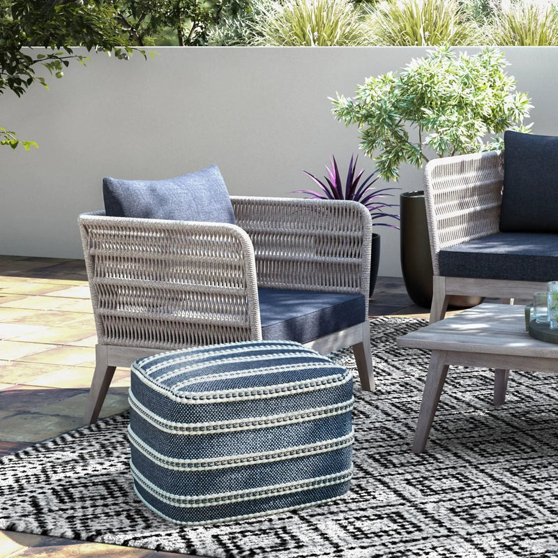 Santiago - Outdoor Conversation Chair - Slate Gray by Unique Piece Furniture