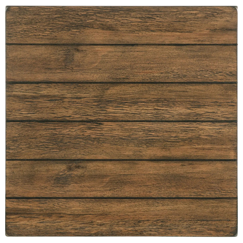 Payne 1-drawer Wood End Table with Shelf Distressed Brown by Unique Piece Furniture