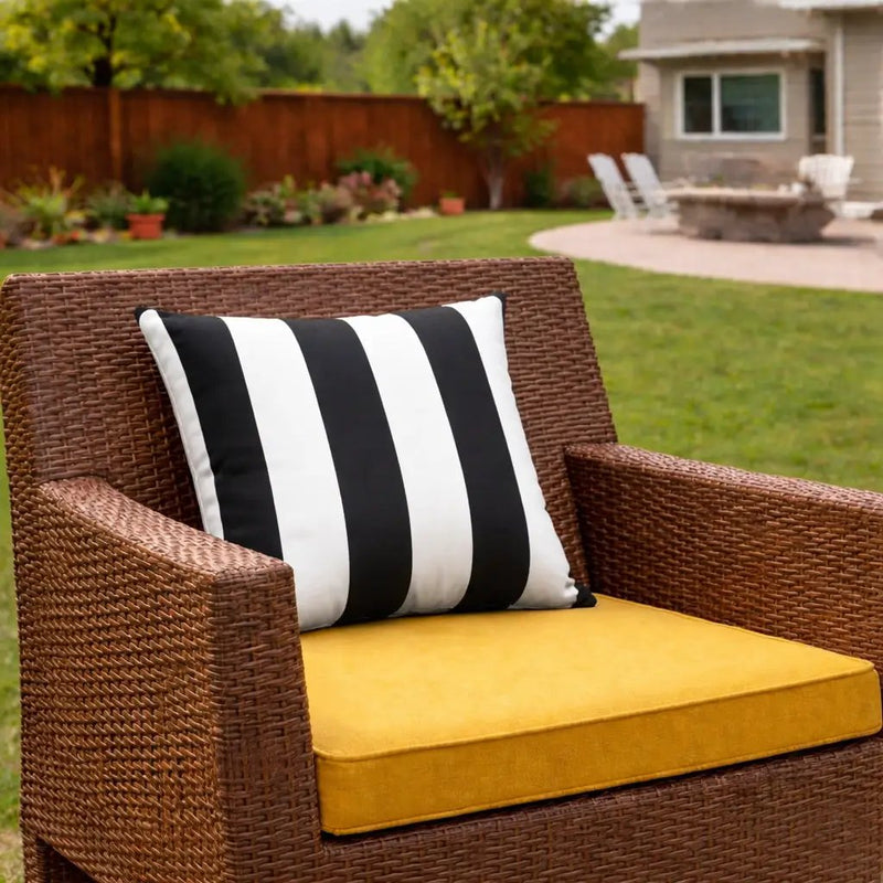 2 Pack Outdoor Pillow Covers - 18x18 Inch by HouseOfZazla