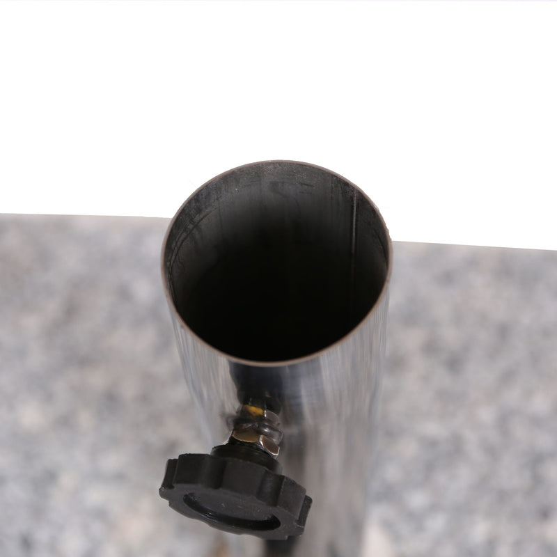 Umbrella Holder Square 55 Lbs Umbrella Base - Natural / Gray by HouseOfZazla