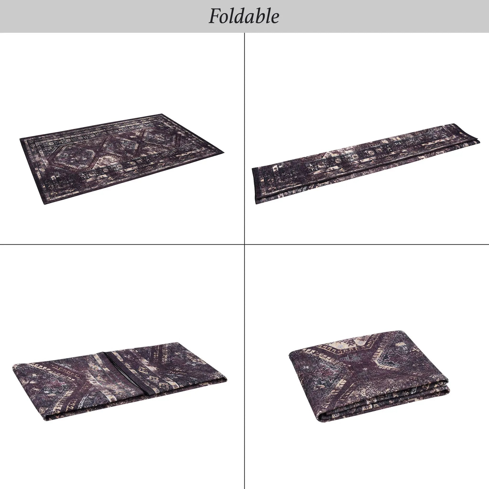 Maval - Trendy Washable Area Rug by HouseOfZazla