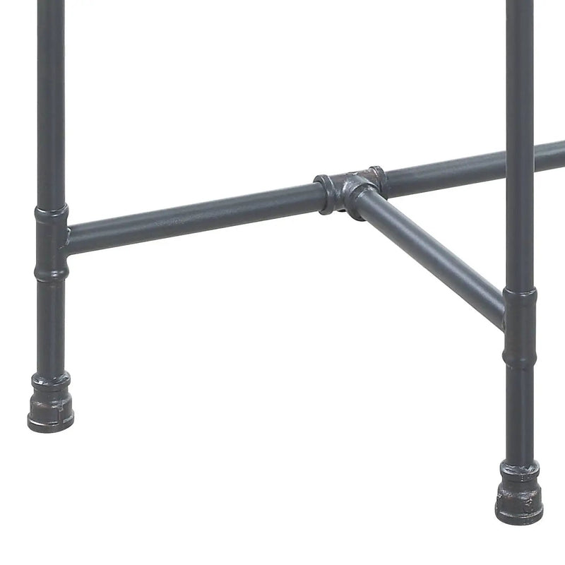 Brantley Clear Glass & Sandy Table by HouseOfZazla