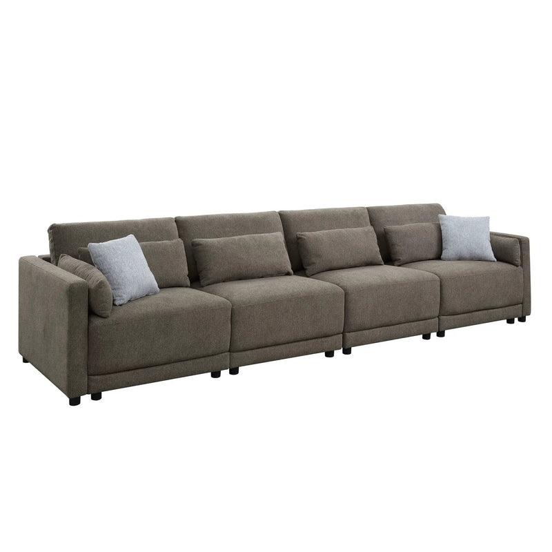 Rylie - Modular Sectional Sofa With Toss Pillows by Unique Piece Furniture