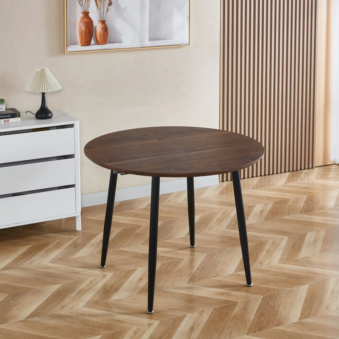Extensible Table, Dining Table, Office Table, Coffee Table Metal Leg by Unique Piece Furniture