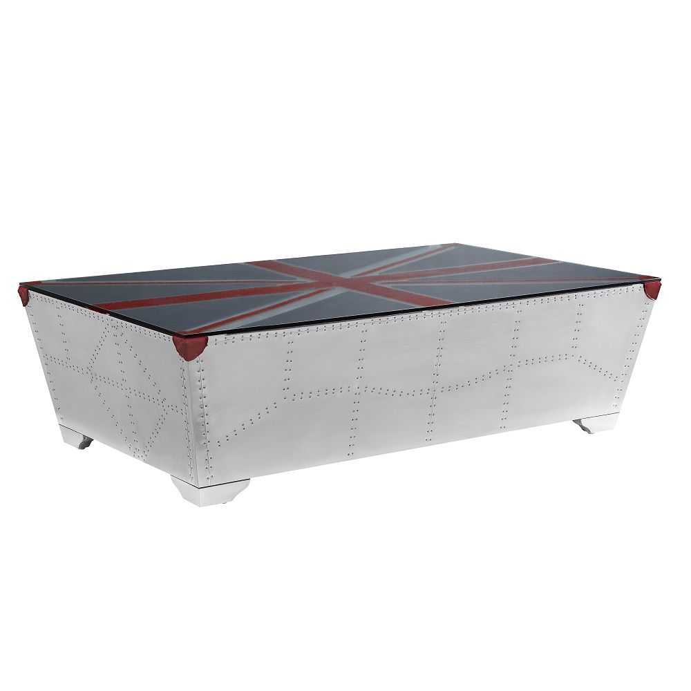 Brancaster - Coffee Table - Aluminum by Unique Piece Furniture