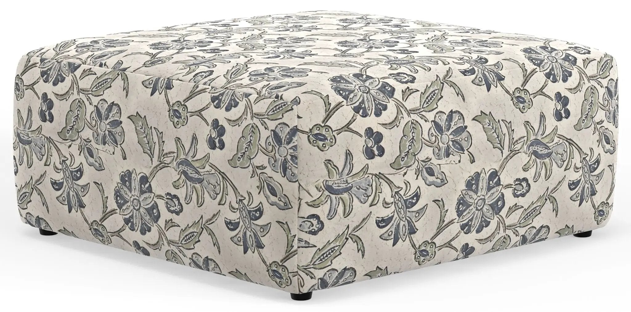 Stockbridge - Cocktail Ottoman - Denim by Unique Piece Furniture