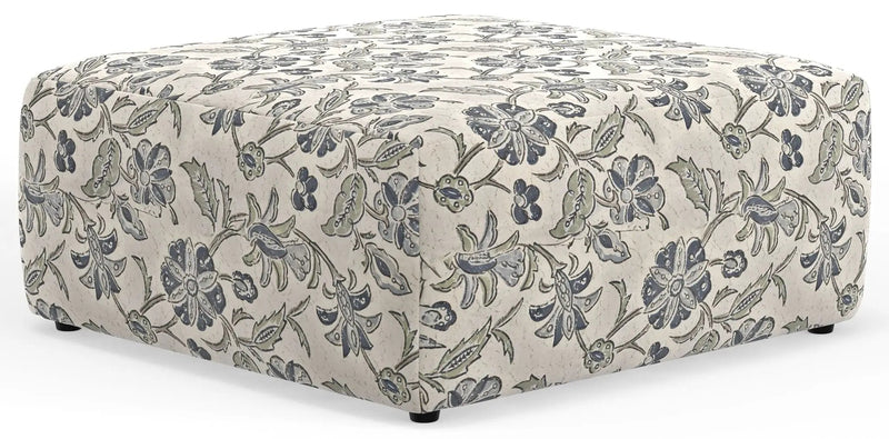 Stockbridge - Cocktail Ottoman - Denim by Unique Piece Furniture