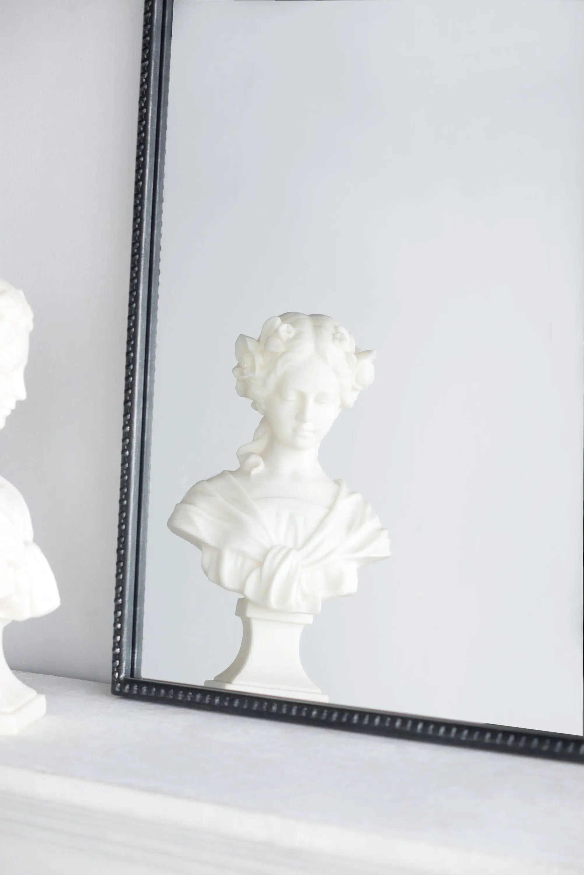 The Baroque Ébonisé™ Grand Wall Mirror by HouseOfZazla