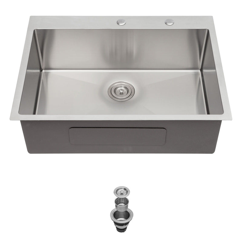 Topmount Stainless Steel Kitchen Sink by HouseOfZazla