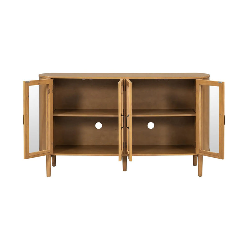 Stylish Large Storage Cabinet with 4 Doors by HouseOfZazla