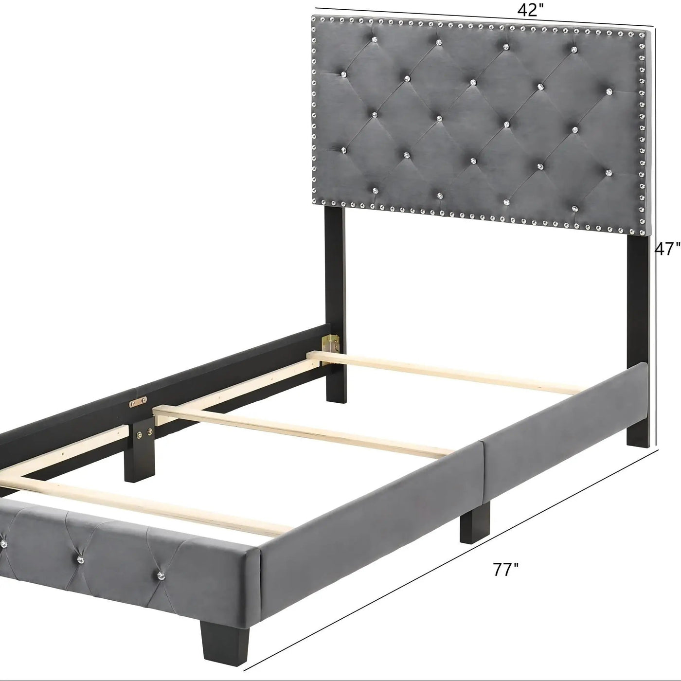 Luxurious Upholstered Bed by HouseOfZazla