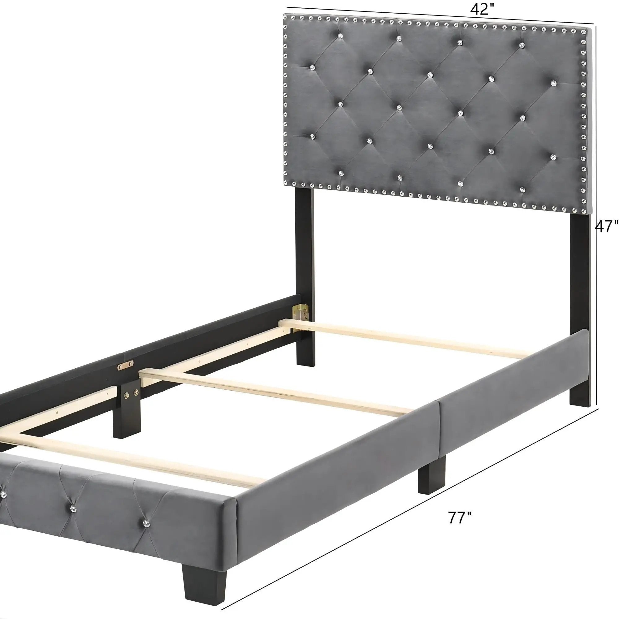 Luxurious Upholstered Bed by HouseOfZazla