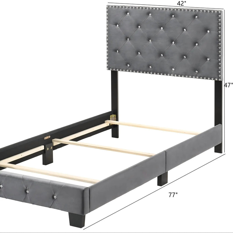 Luxurious Upholstered Bed by HouseOfZazla