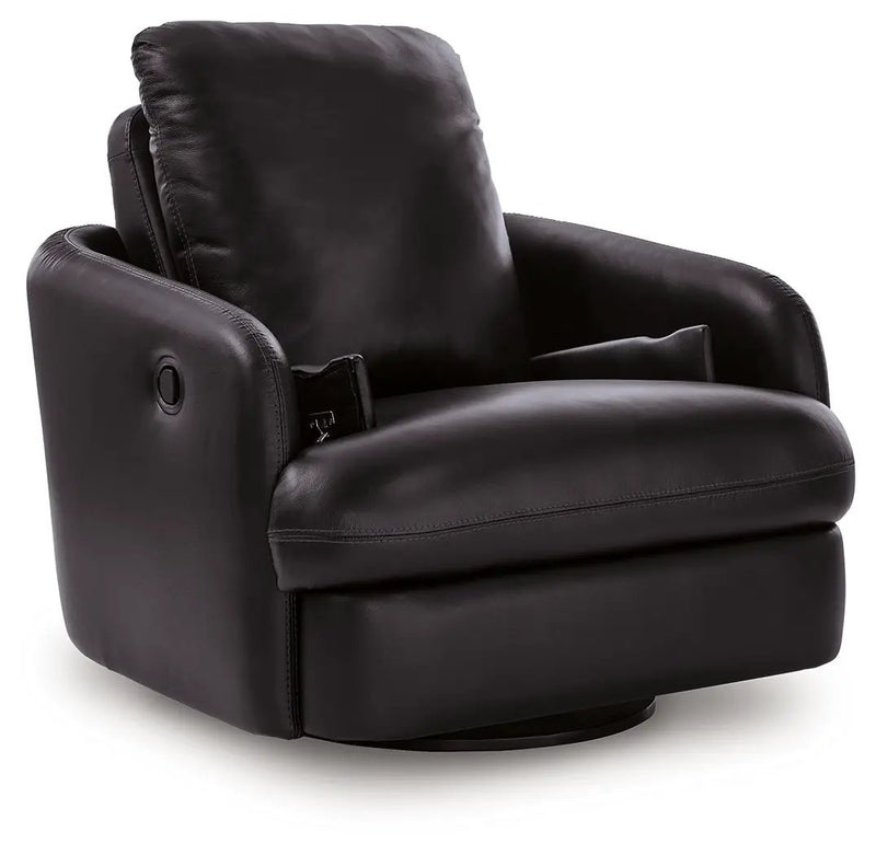 Modmax II - Swivel Glider Recliner - Black by Unique Piece Furniture
