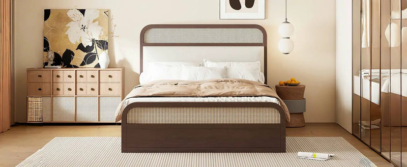 Platform Bed With Trundle And 2 Drawers by HouseOfZazla