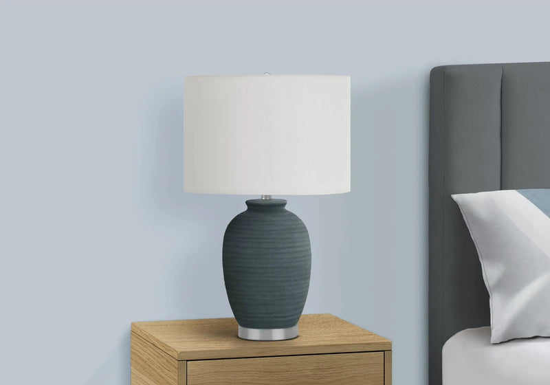 Lighting, Table Lamp, Ceramic, Contemporary - Blue by HouseOfZazla