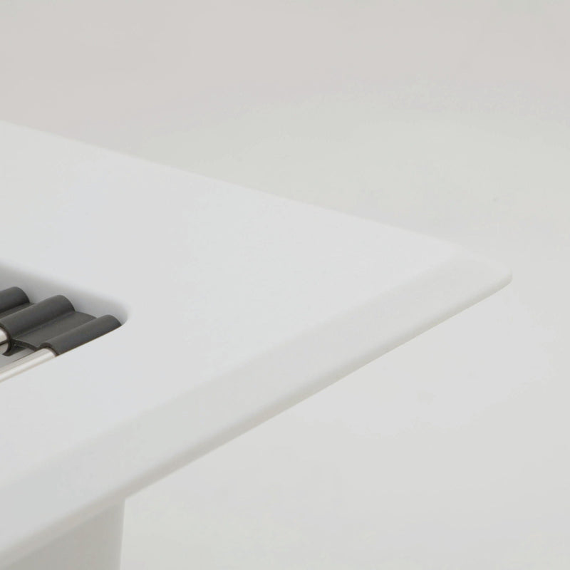 Quartz Kitchen Sink 30" X 22" Granite Composite Workstation Drop In Sink - White by HouseOfZazla