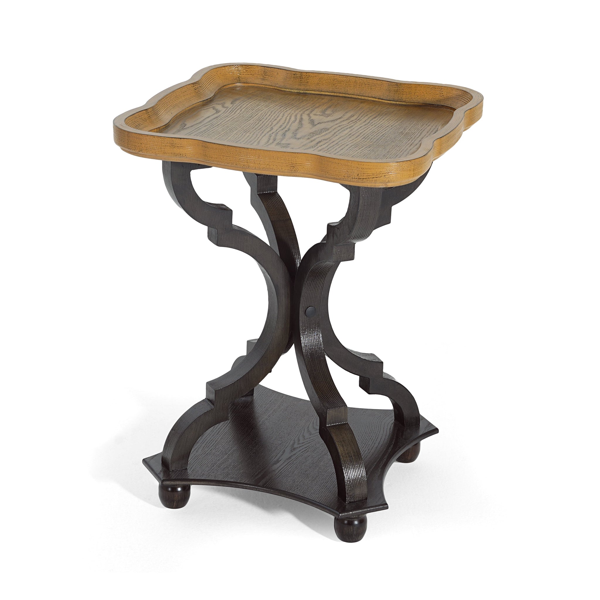 End Table (Natural + Black) by HouseOfZazla