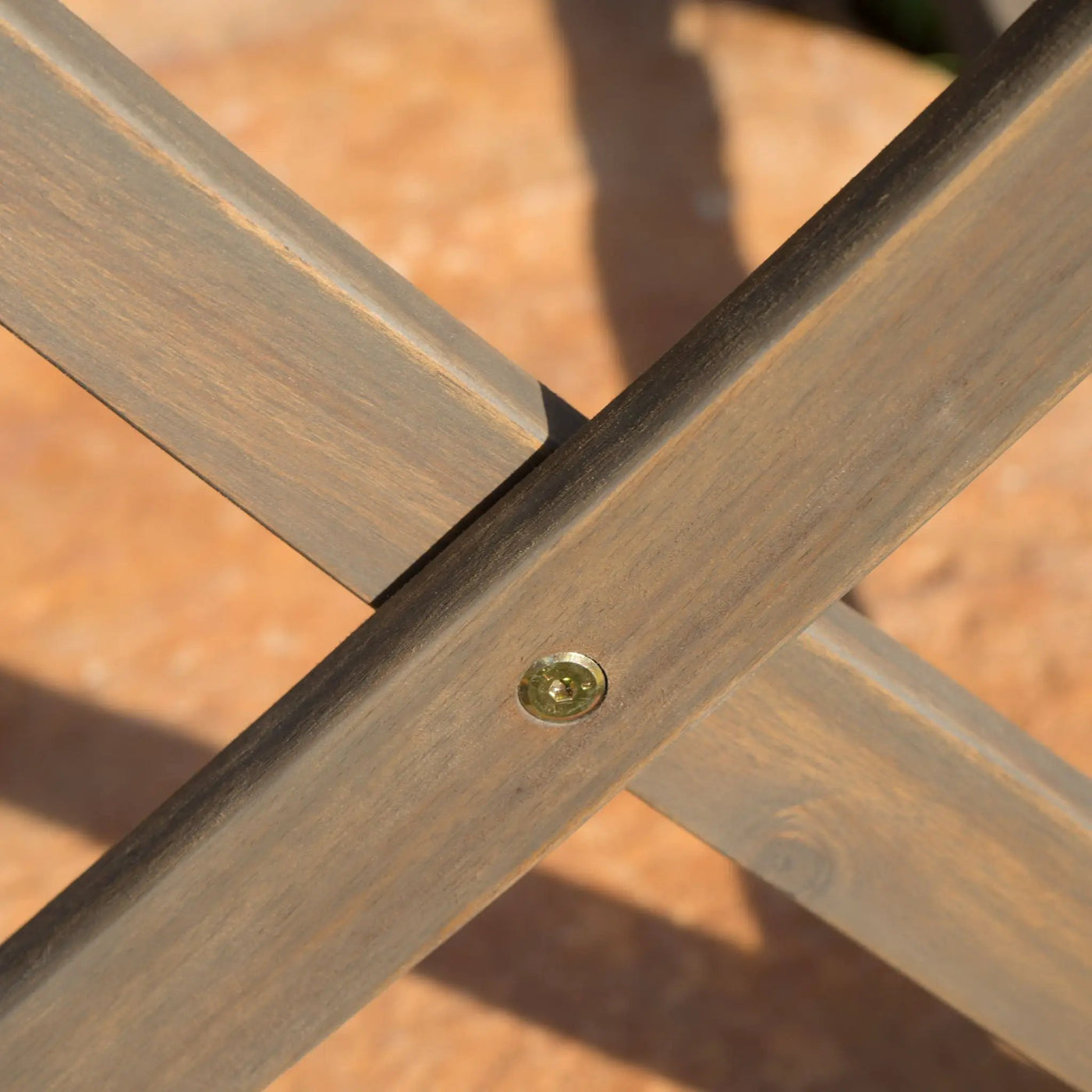 Blissique Outdoor Foldable Wood Dining Table With Slat Design by HouseOfZazla