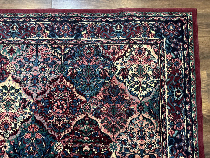 Multicolor Panel Kirman Rug 8x11 by Jewel Rugs