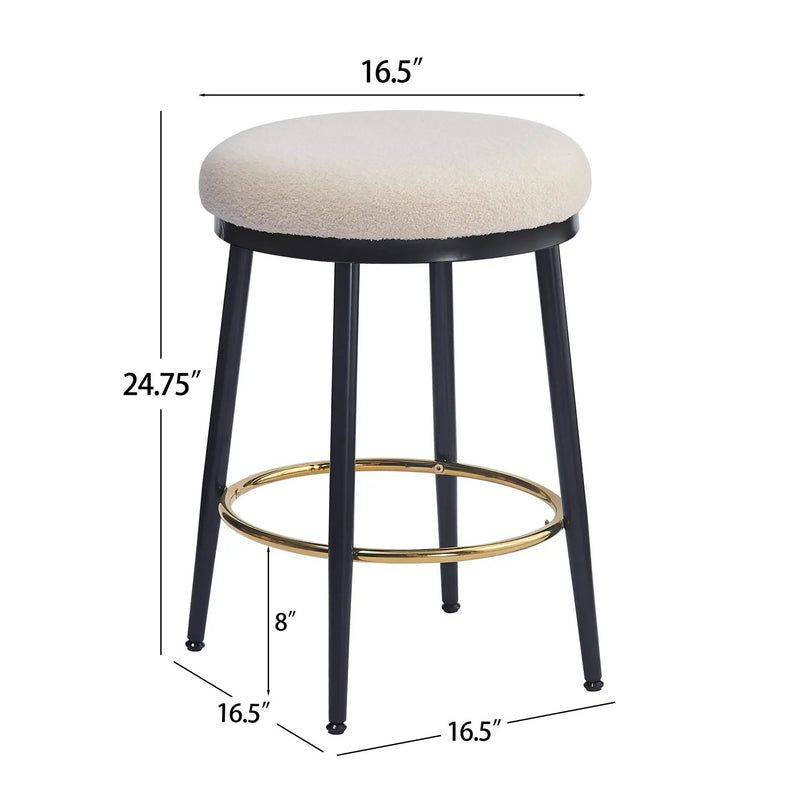 Stylish Design Counter Stools (Set of 2) by HouseOfZazla
