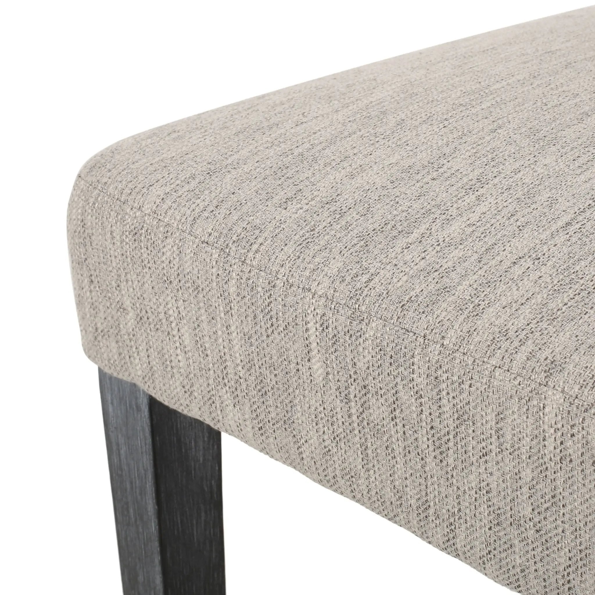 Contemporary Dining Chair with Upholstered Seating and Tapered Legs by HouseOfZazla