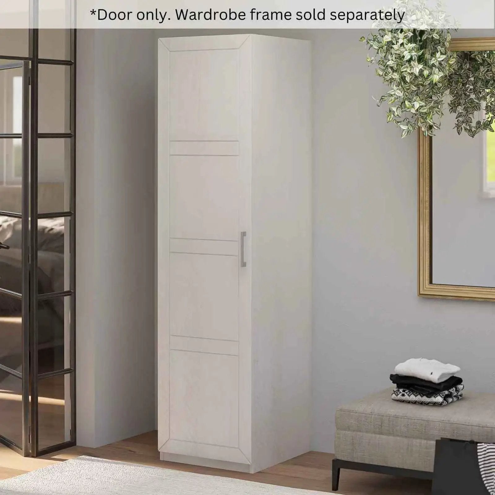 Perry Park - Modular Membrane Press Single Door Kit - Ivory by Unique Piece Furniture