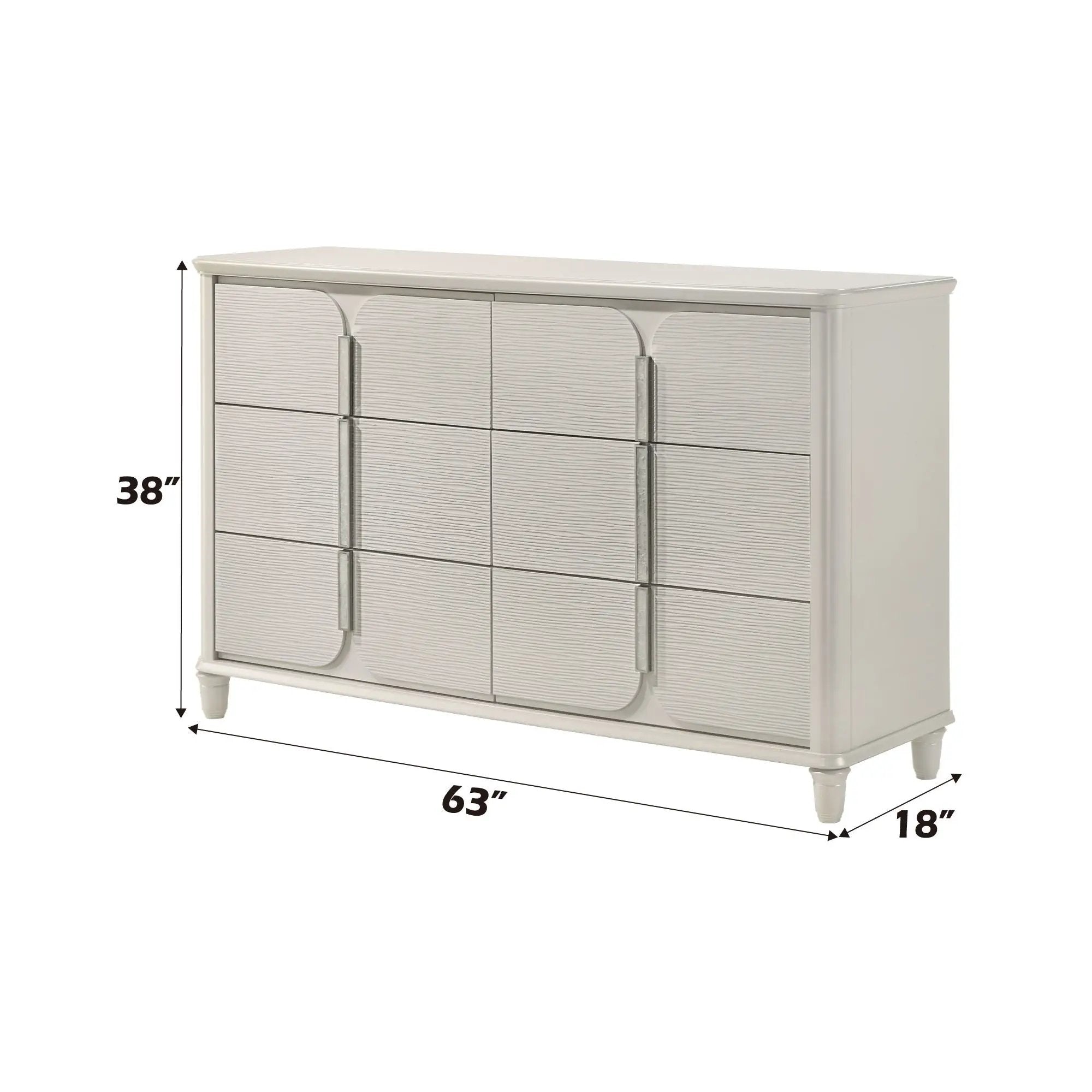 Laveda - Dresser - White by HouseOfZazla