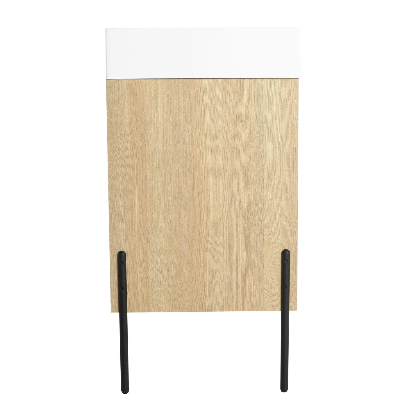 Modern Bathroom Vanity Combo With Single Resin Sink And Storage Cabinet by HouseOfZazla